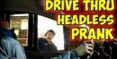 Guy Loses His Head at Drive-Thru