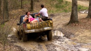 'Buckwild' cast members mudding. Source: MTV