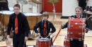 Kid Turns Star Bangled Banner Cymbal Fail Into a Patriotic Win