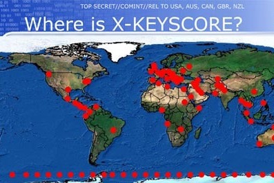 Top-secret training materials detail the extent of XKeyscore. Credit: The Guardian